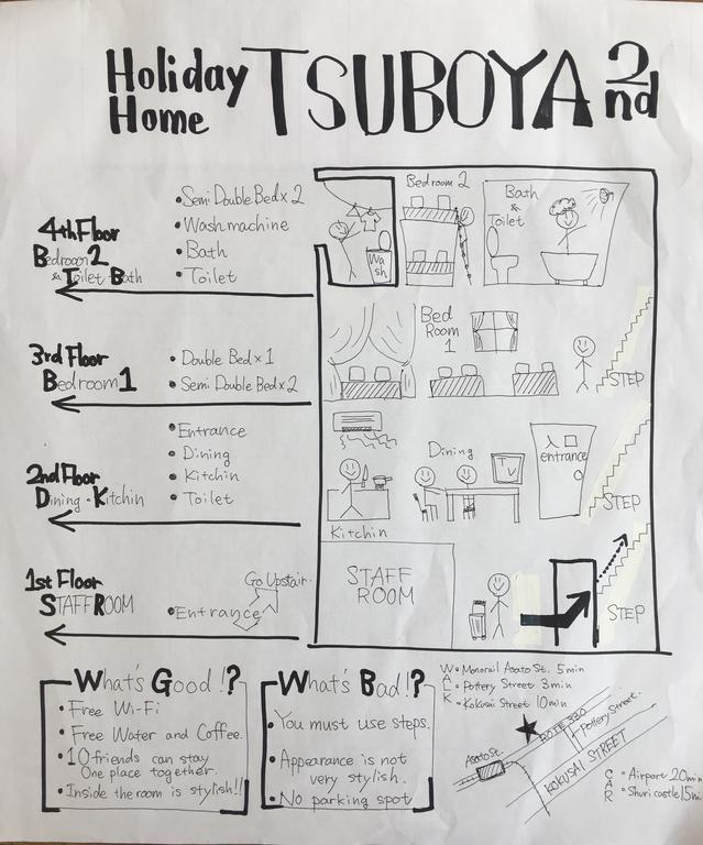 Holiday Homes Tsuboya 2Nd Наха Экстерьер фото
